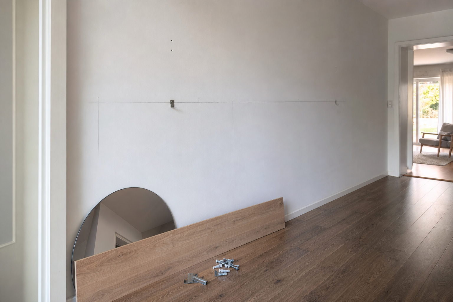 Montagearbeiten im Haus & in der Wohnung — Vorher